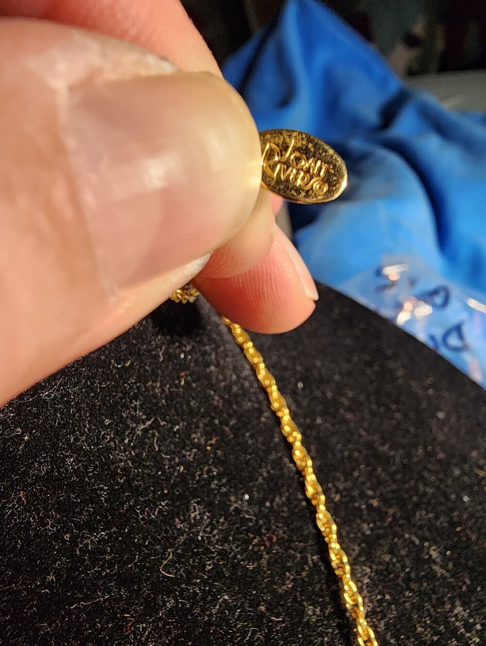 Joan Rivers Gold Rope Long Necklace - Picture 3 of 4